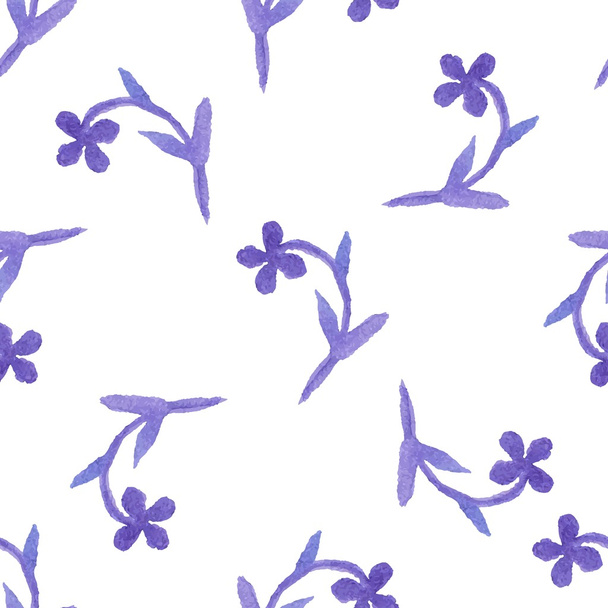 purple Floral seamless pattern - Вектор,изображение