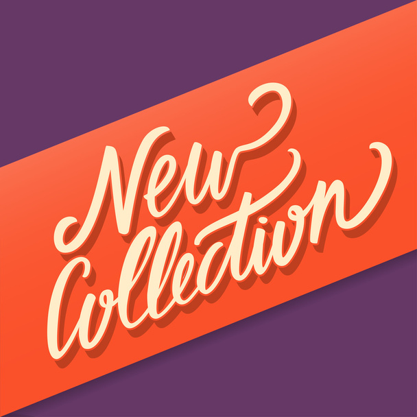 New collection text - Vector, Imagen