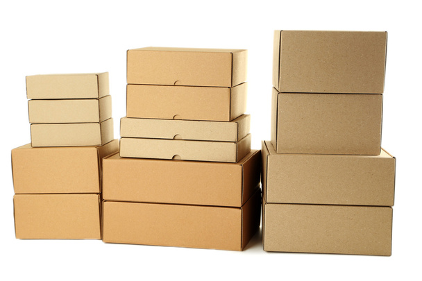 Empty cardboard boxes - Фото, зображення