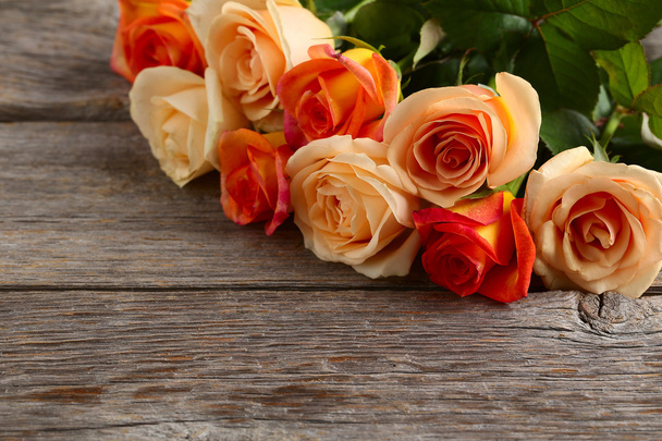 Bouquet of orange roses - Foto, Imagem