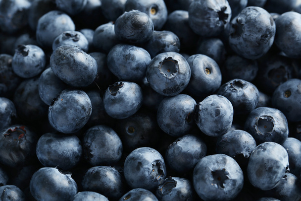 Blueberries background, close up - Foto, imagen