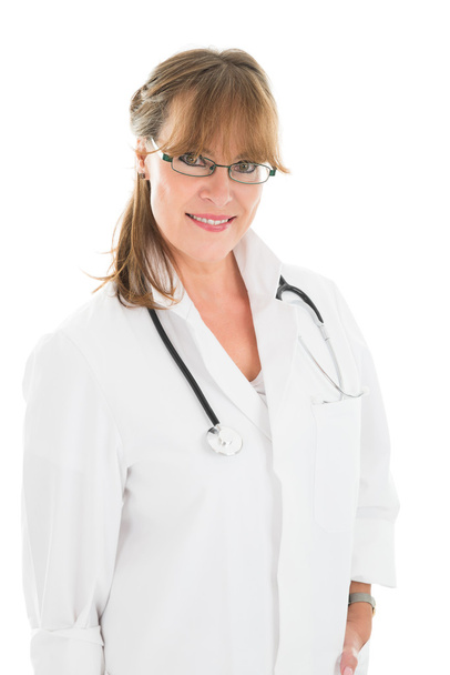 Female Doctor Standing - Фото, изображение