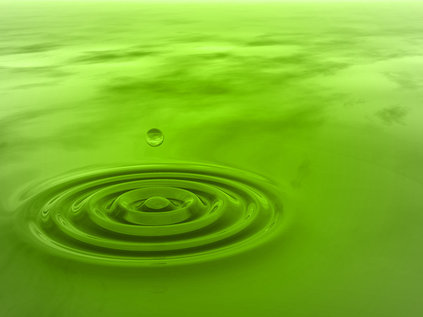 chute de liquide vert
 - Photo, image