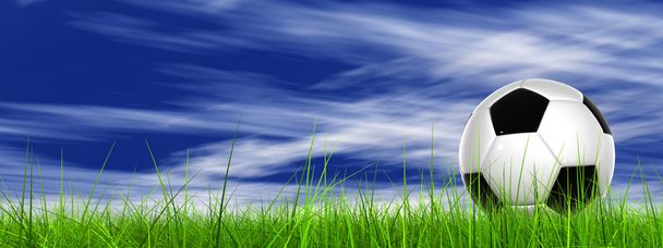 taze yeşil çim top - Fotoğraf, Görsel