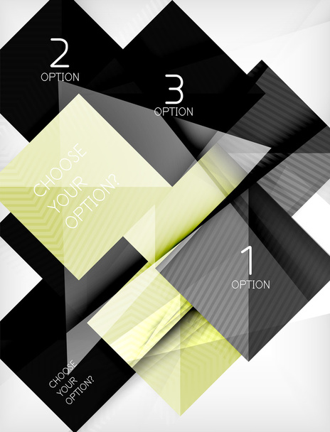 Vector square abstract background - Vektör, Görsel
