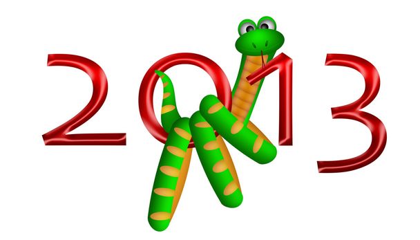 2013 Chinese New Year of the Snake - Photo, Image