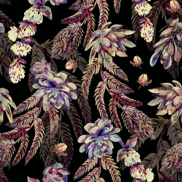 Floral seamless pattern. s - Foto, afbeelding