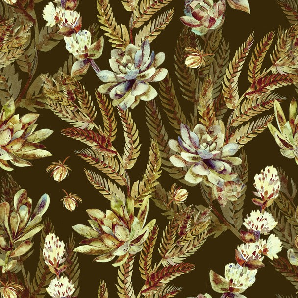 Floral seamless pattern. s - Fotografie, Obrázek