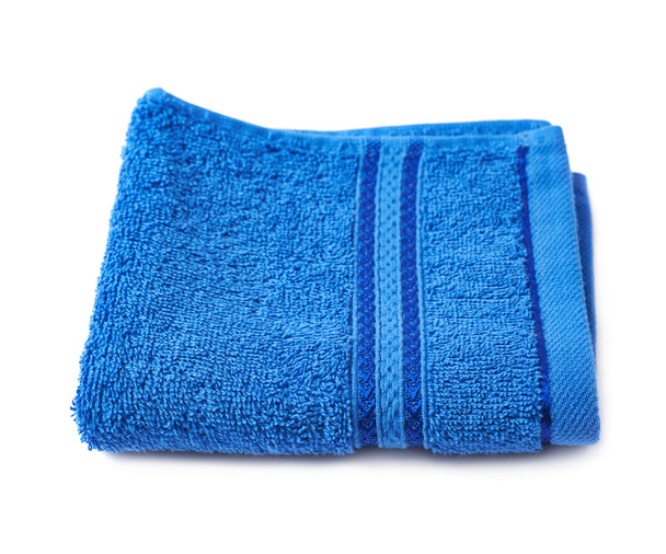 Single terry cloth towel isolated - Fotó, kép