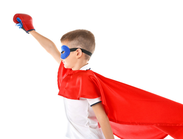 Junge als Superheld verkleidet  - Foto, Bild