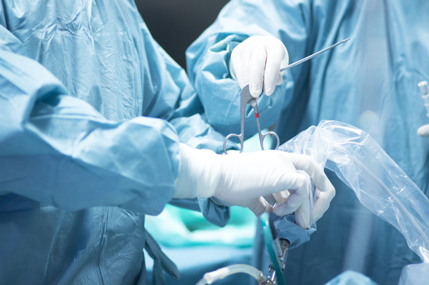 Ορθοπεδική χειρουργική επέμβαση γόνατος νοσοκομείο λειτουργία - Φωτογραφία, εικόνα