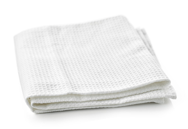 asciugamano bianco su sfondo bianco
 - Foto, immagini