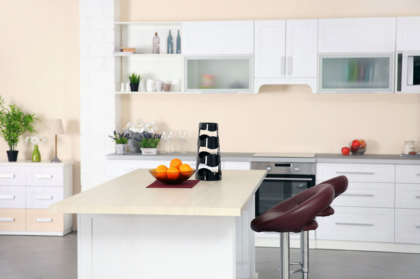 Luxury kitchen interior - Fotó, kép