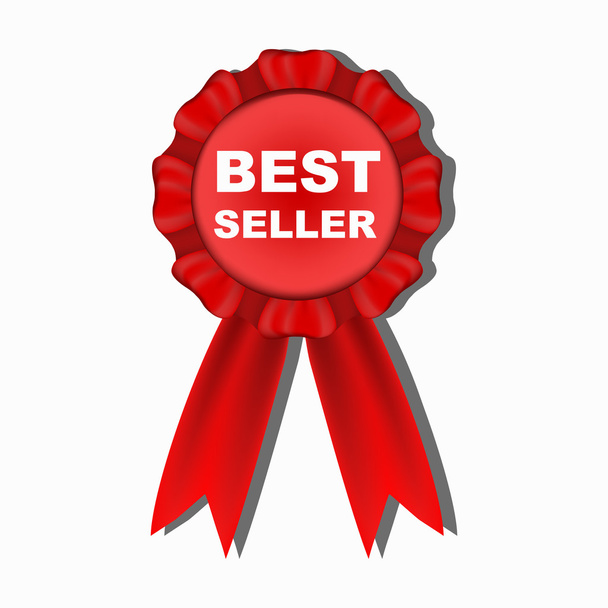 Vector label best seller - ベクター画像