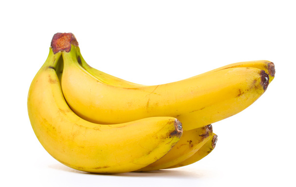 Bunch of bananas isolated on white - Fotografie, Obrázek