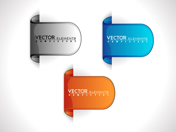 Set of tags. - Вектор,изображение