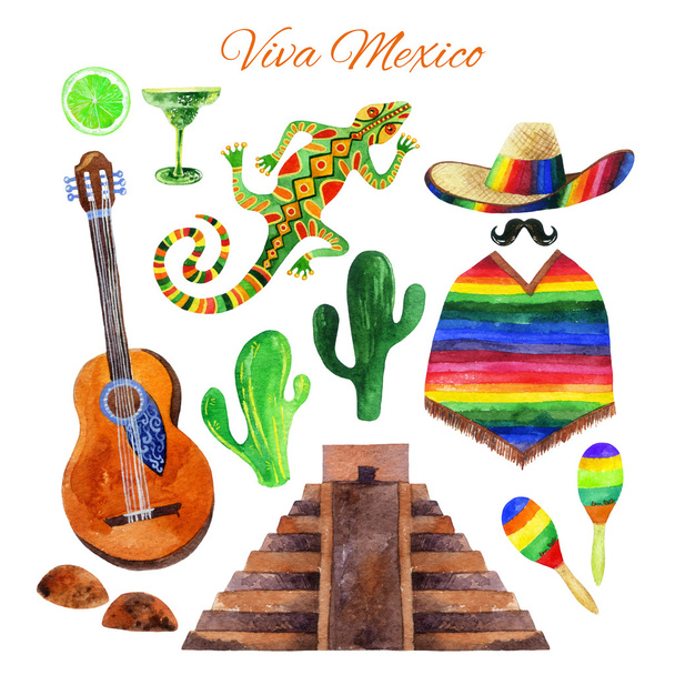 Viva Messico acquerello set
 - Foto, immagini