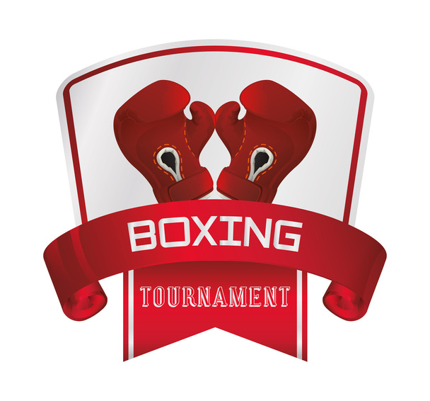 Boxing icon design - Vector, Image