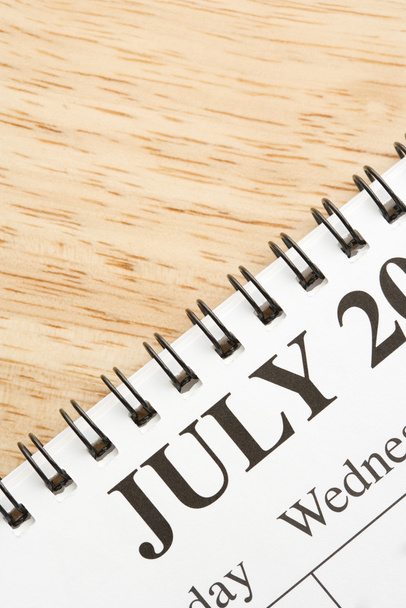 July on calendar. - Fotoğraf, Görsel