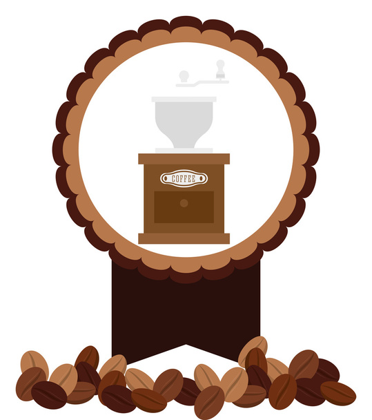 Diseño de icono de café
 - Vector, imagen