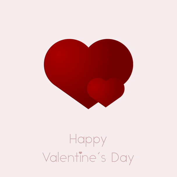 Valwntine's day gift card - Vector, Image