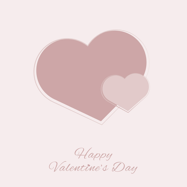 Valwntine's day gift card - Vector, Image
