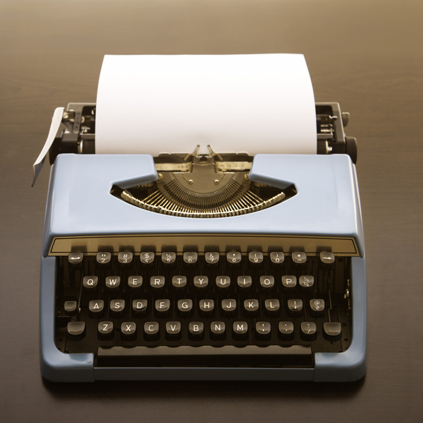 Old fashioned typewriter. - Foto, imagen