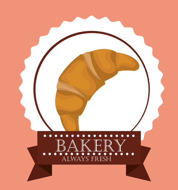 Bakery food and gastronomy - Vektori, kuva