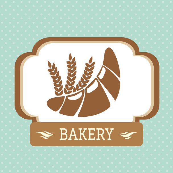 Bakery food and gastronomy - Vetor, Imagem