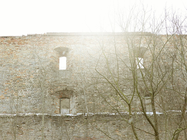Руины старого замка
. - Фото, изображение