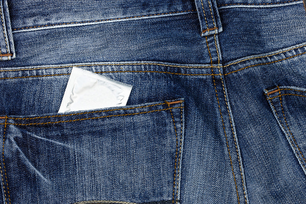 Condom in the pocket - Фото, зображення