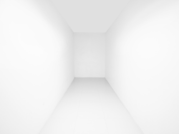 Umpikuja tai umpikuja käytävä rakennuksessa valkoinen seinä
 - Valokuva, kuva