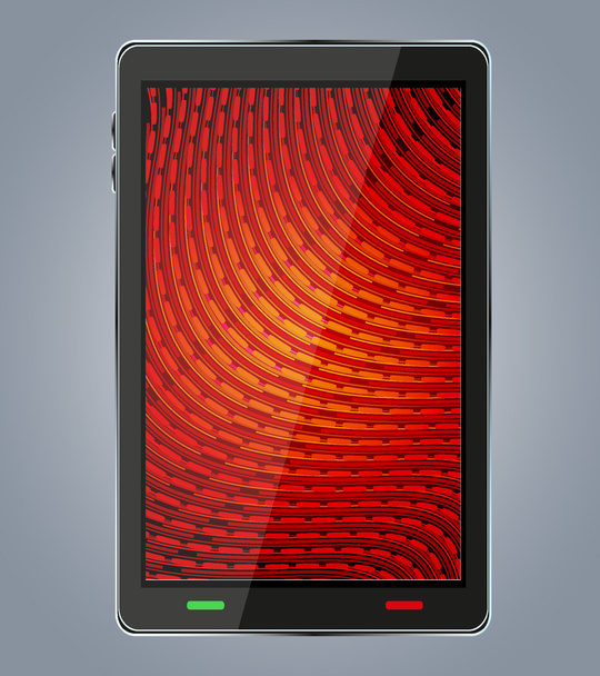 Vector smartphone with abstract background. Eps10 - Vector, imagen