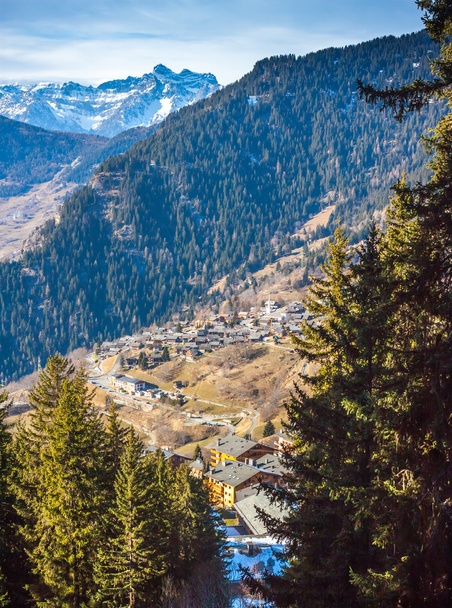 View on Switzerland village - Foto, imagen