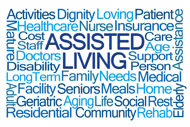 Assisted Living Word Cloud - Photo, Image