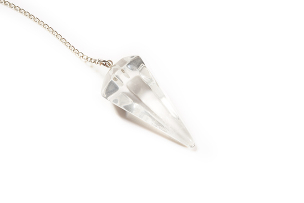 Wit kristal slinger - Foto, afbeelding