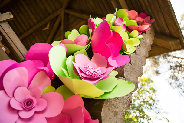 paper flowers decoration - Photo, Image