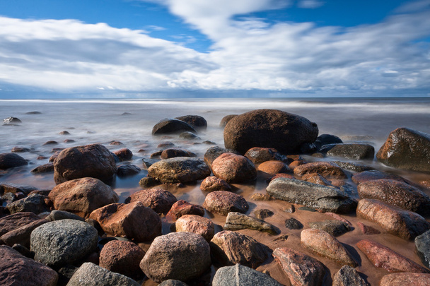 Sea coast with big stones - Photo, Image