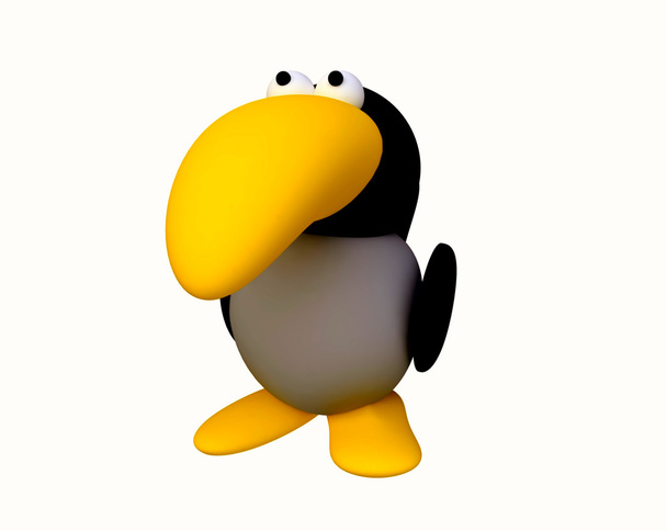 Toy Crow in 3D - Photo, Image