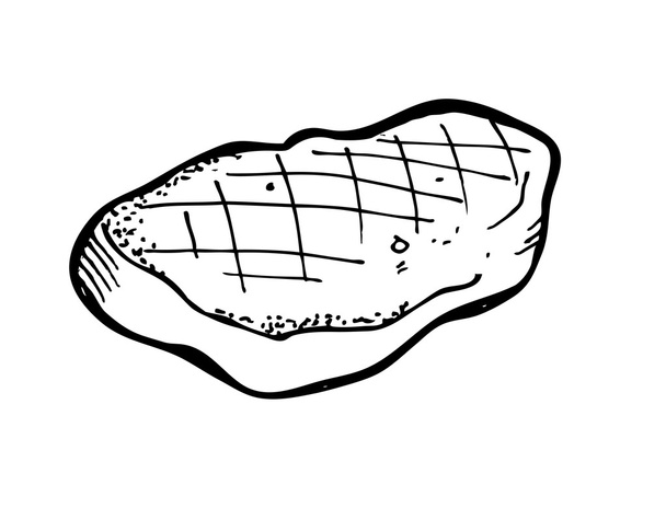 Tenderloin bistecca
 - Vettoriali, immagini