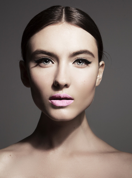 clean skin female face - Foto, Imagen