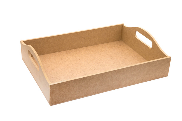  wooden box isolated on white  - Фото, зображення