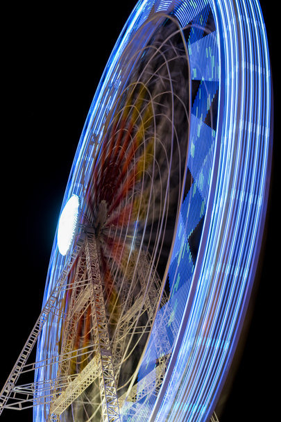 Eerlijke reuzenrad bij nacht - Foto, afbeelding