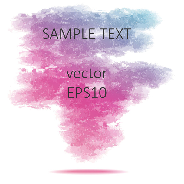  Vector abstract brush painted illustration - Вектор, зображення