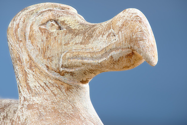 Šéf dřevěný pták Dodo - typický suvenýr od ostrova Mauricius. - Fotografie, Obrázek