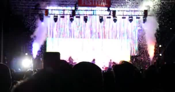 Személy figyelembe video és fénykép-on koncert szakaszban esemény - Felvétel, videó