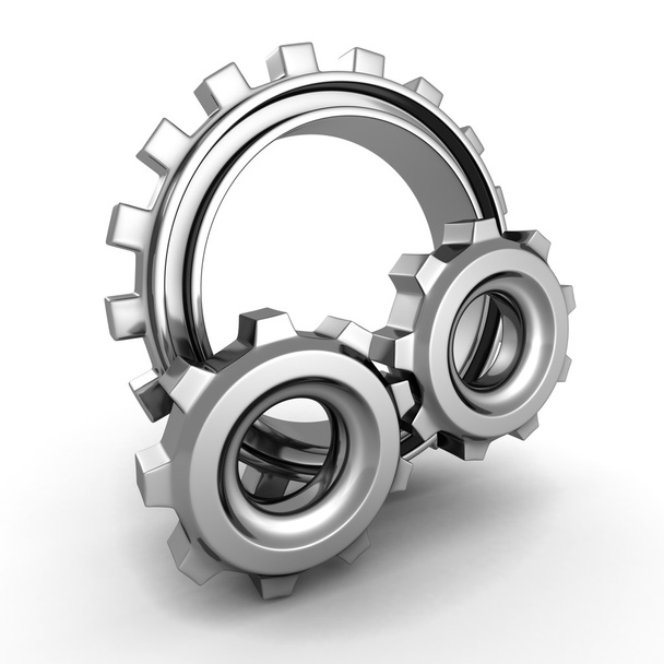 Metallic Cogwheel Gears - Photo, Image