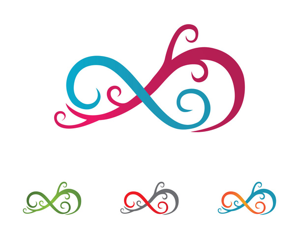 Infinity logó alakú ciklus - Vektor, kép