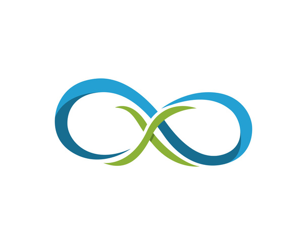 Ciclo de forma de logotipo infinito
 - Vetor, Imagem
