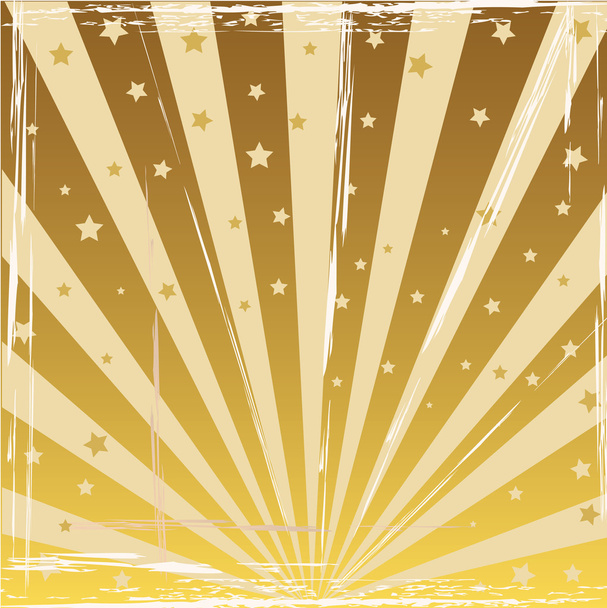 Abstract background with sunbeams, vector - Vektor, obrázek
